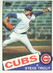 1985 Topps Baseball Cards      668     Steve Trout